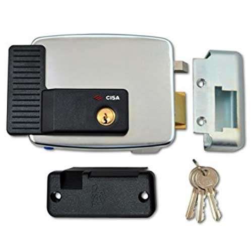 Cisa Electronic Rim lock RH Out Open