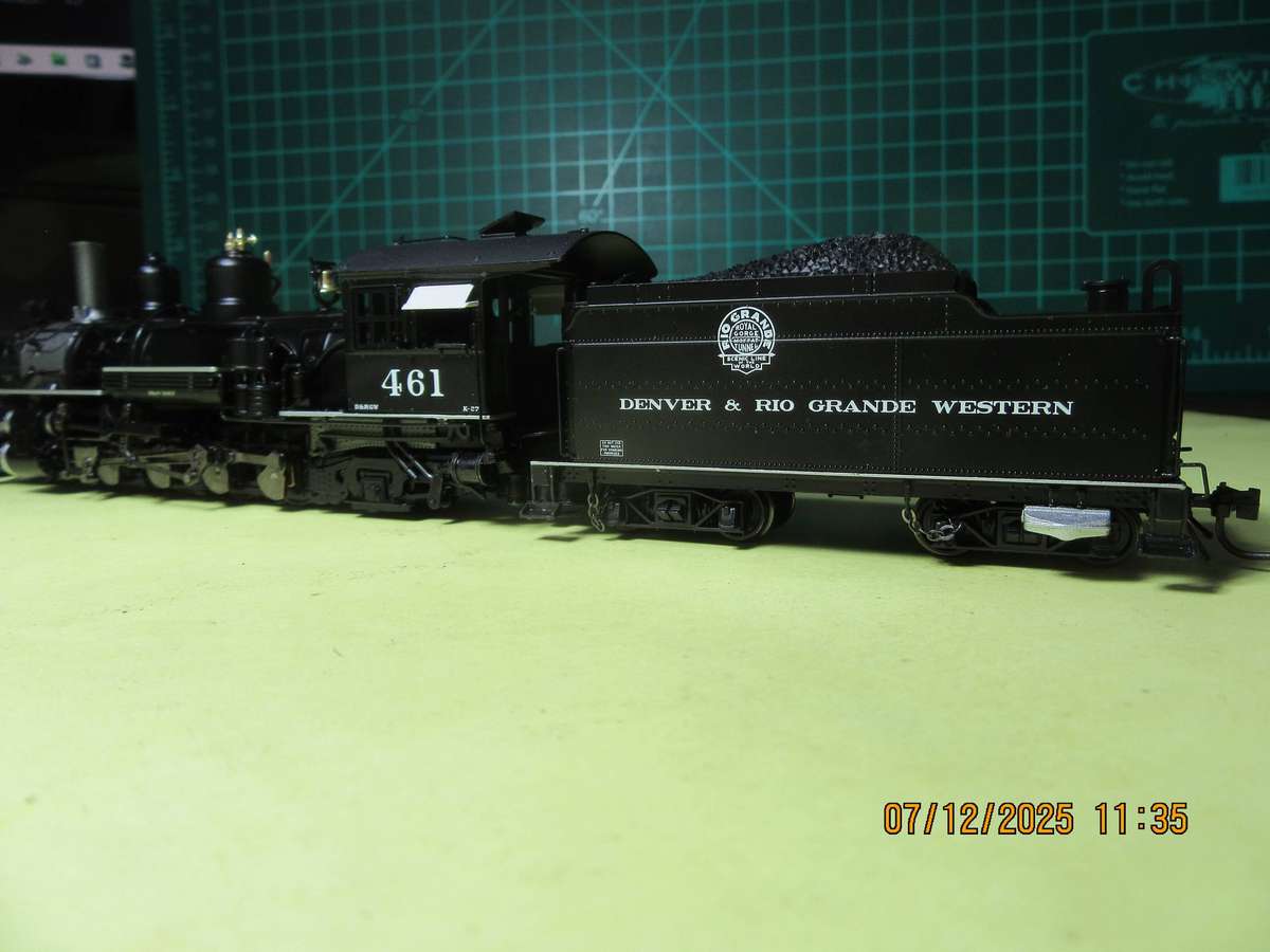 Blackstone Models HOn3 K-27 additional carts and decals