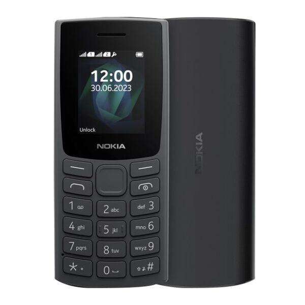 Nokia 105 Dual Sim - Charcoal With Box And Accessories (Excellent Condition)