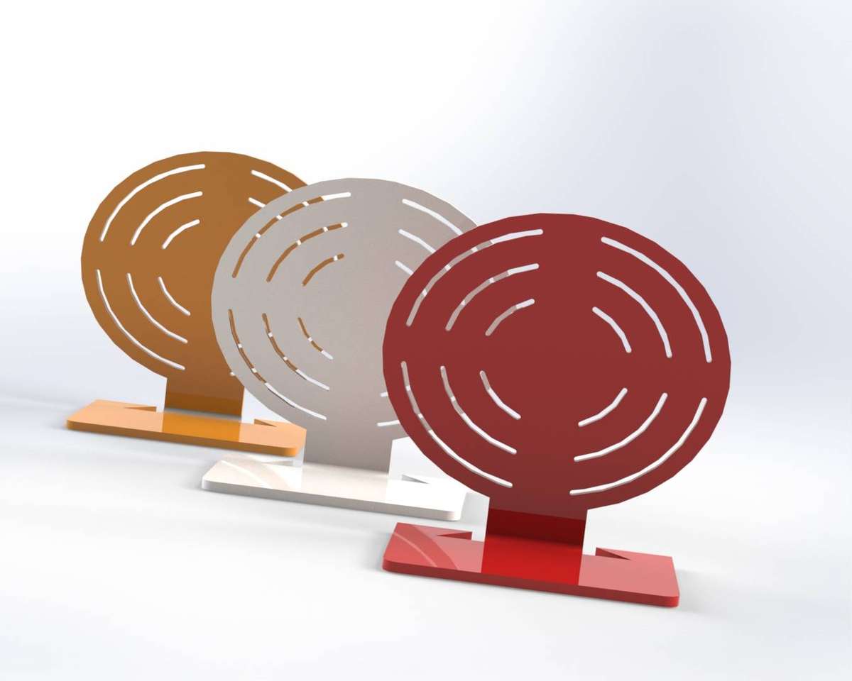 Mini knockdown targets set of 3 Heavy Duty (Target)