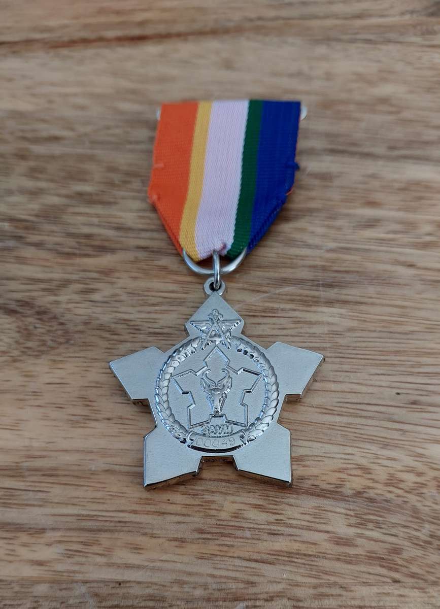 - Scarcer Boxed SAVM Medal, Number 00048 -