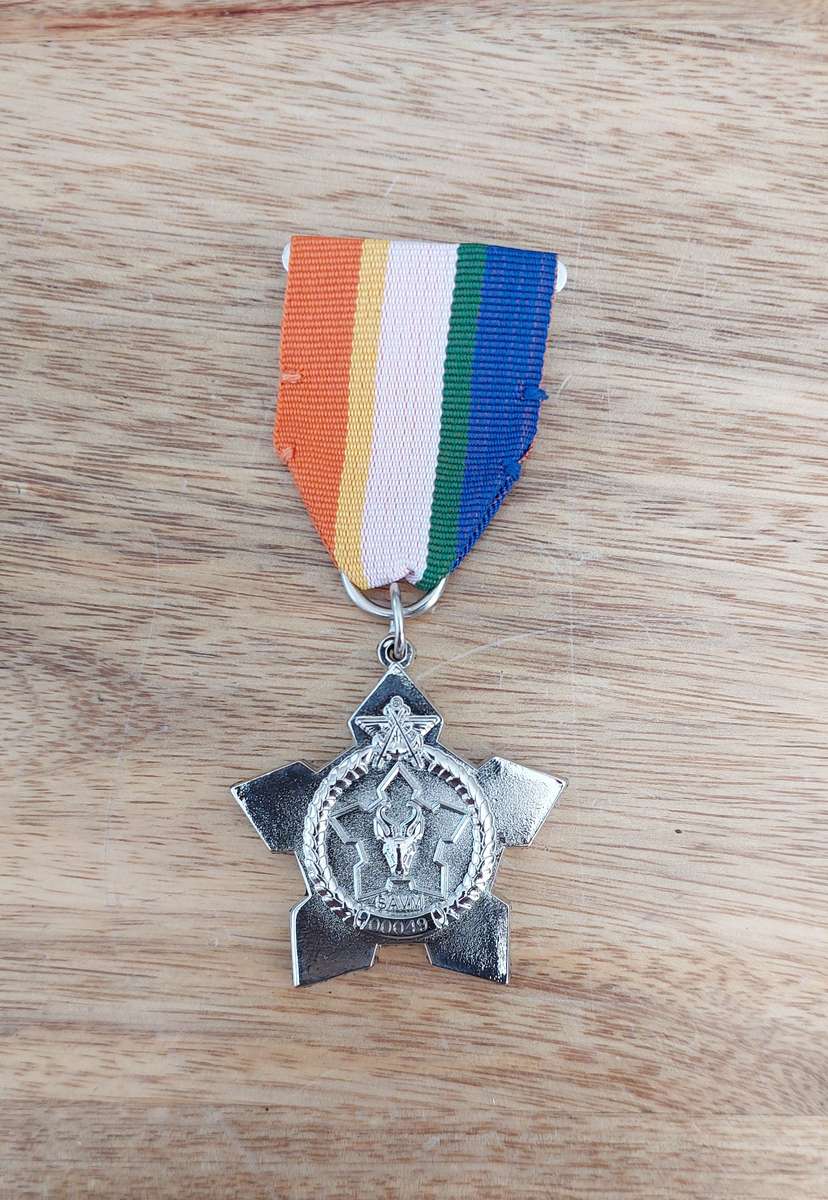 - Scarcer Boxed SAVM Medal, Number 00048 -