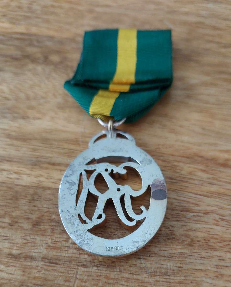 - Efficiency Medal George VI with Territorial Clasp and Original Ribbon -