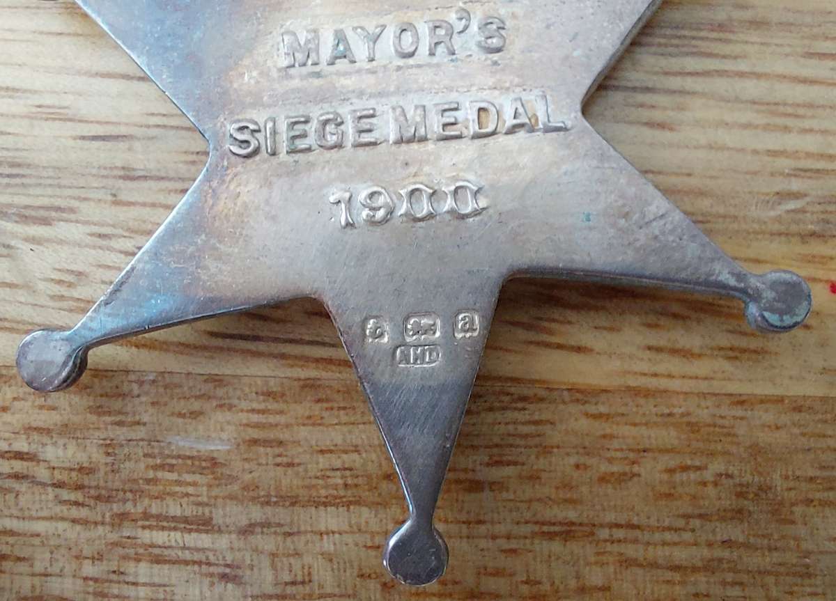 # Full Size 1900 Kimberley Star ( Hallmark a - Scarcer ) #