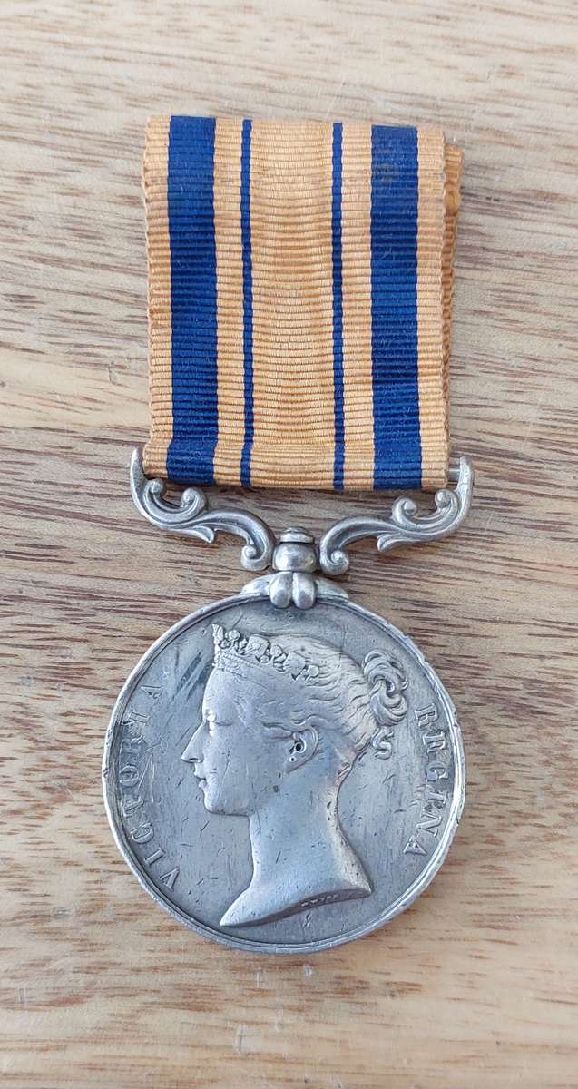 ## 1834 - 53 South Africa Medal to CHA'S (Charles) Cornes, 91st Regiment ##