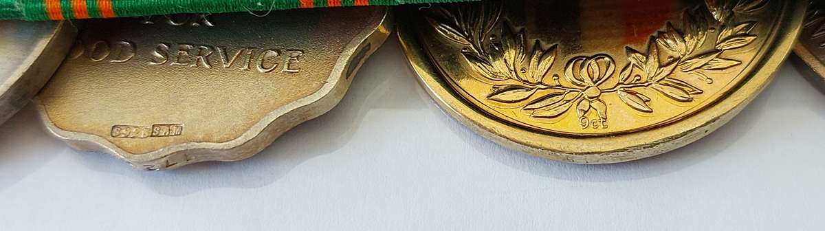 # Long Service Group of 6 x Medals to Major PW Grobbelaar Bloemfontein District (Read Description) #