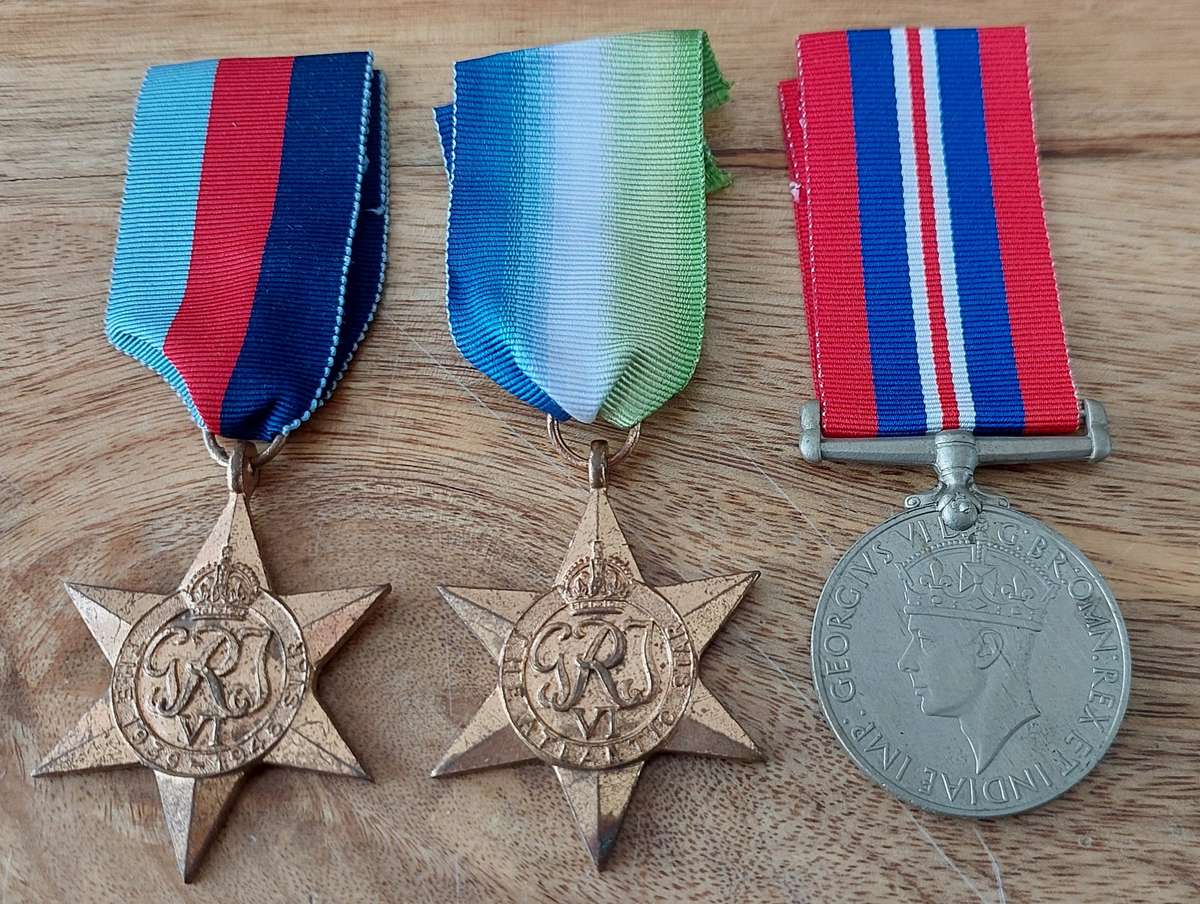 # WWII Group of 3 x Medals to 68786 J. Welham #