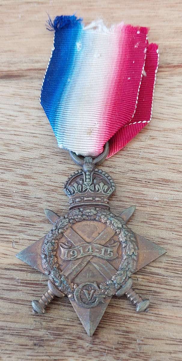 # 1914-15 Star to PTE F.C. De Witt, Heidelberg CDO #