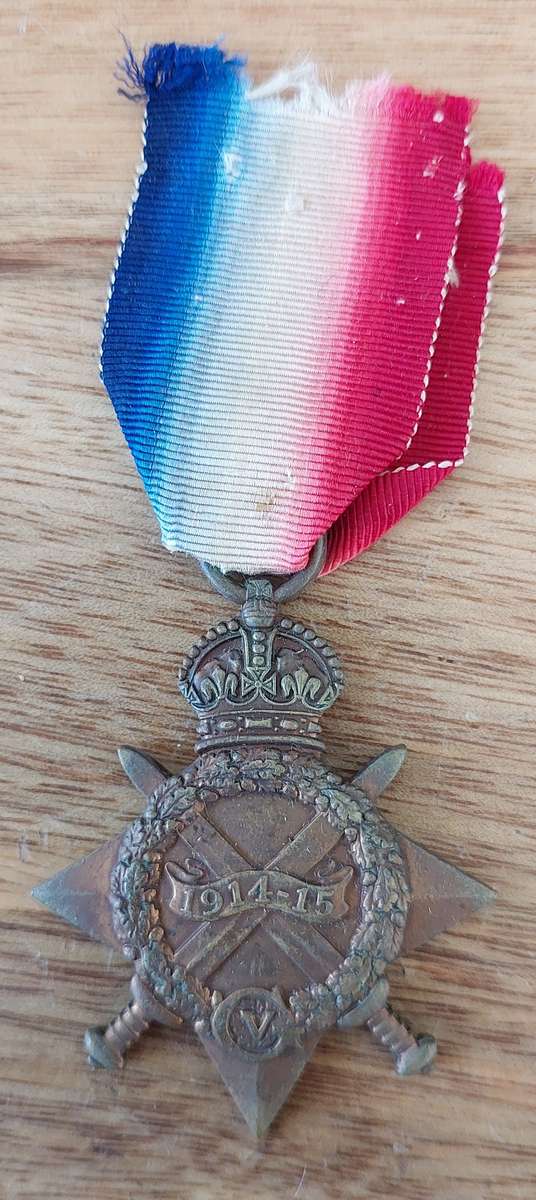 # 1914-15 Star to PTE F.C. De Witt, Heidelberg CDO #