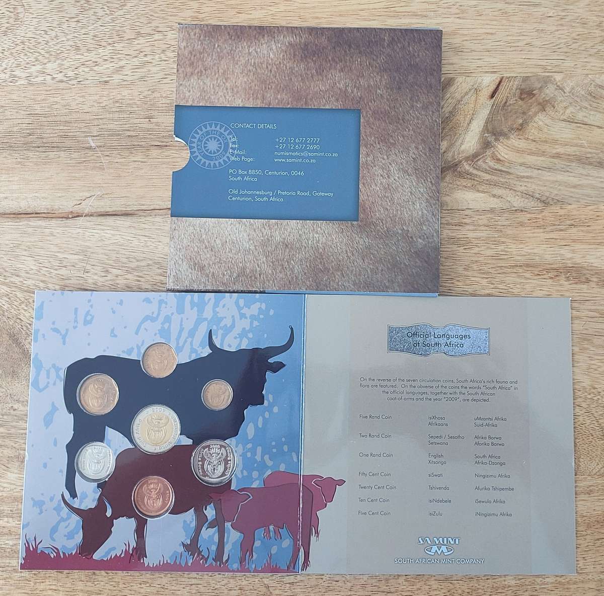 - Not often Seen 2009 RSA Uncirculated Set -