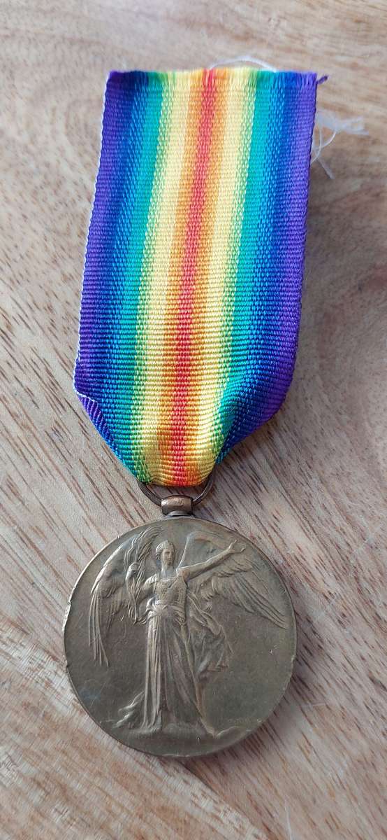 - Great War WWI Victory Medal to PTE M. Bezuidenhout C.C. -