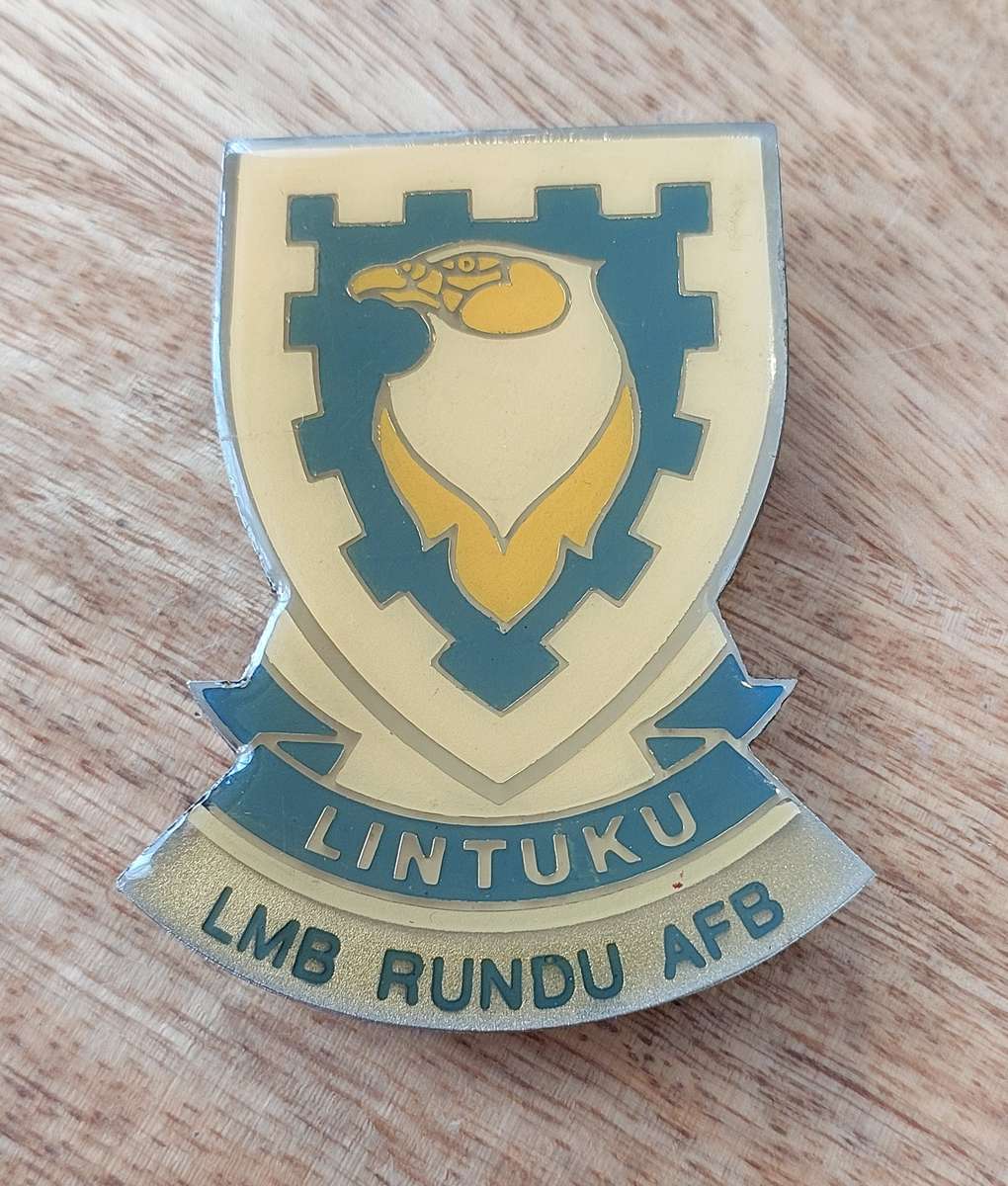 - Rundu Air Force Base Metal Emblem for Wooden Plaque -