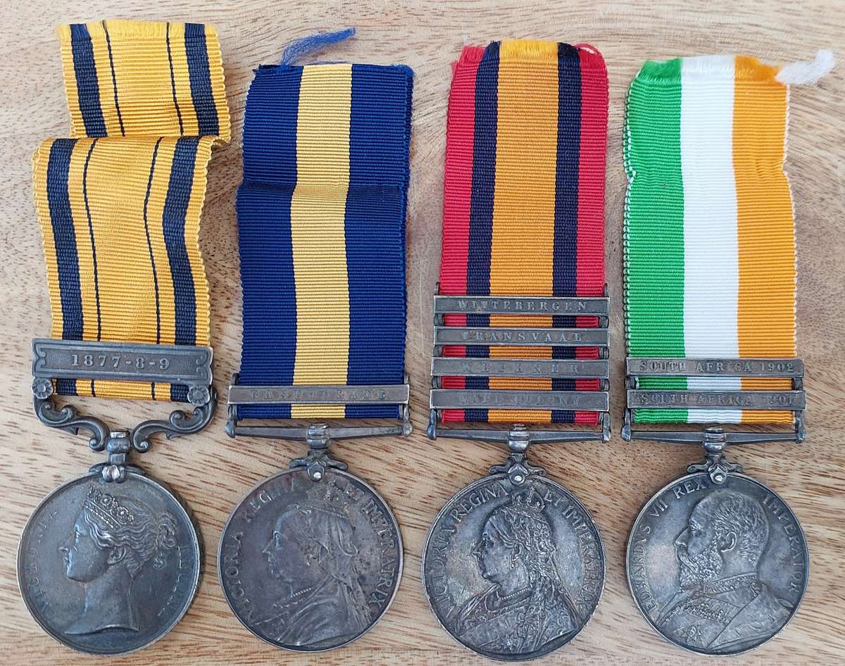 Exceptional Zulu War Medal Group to Major R.B Stewart - Cape Mounted Rifles