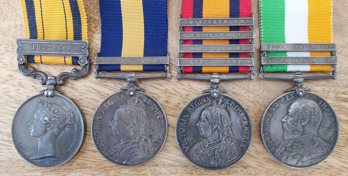 Exceptional Zulu War Medal Group to Major R.B Stewart - Cape Mounted Rifles