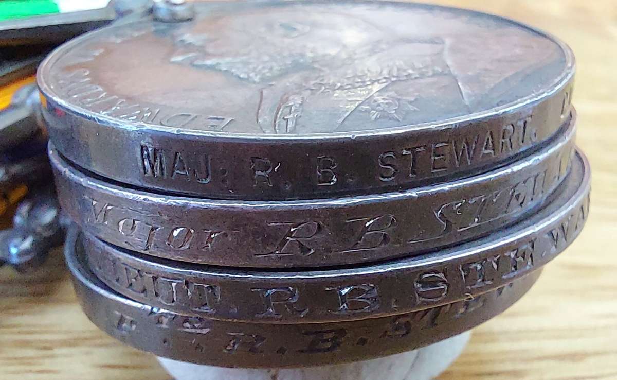 Exceptional Zulu War Medal Group to Major R.B Stewart - Cape Mounted Rifles