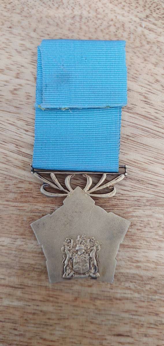 Van Riebeeck Decoration (Number 9) with SA Coat of Arms