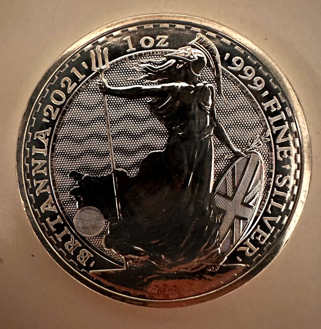 1 oz silver Britannia
