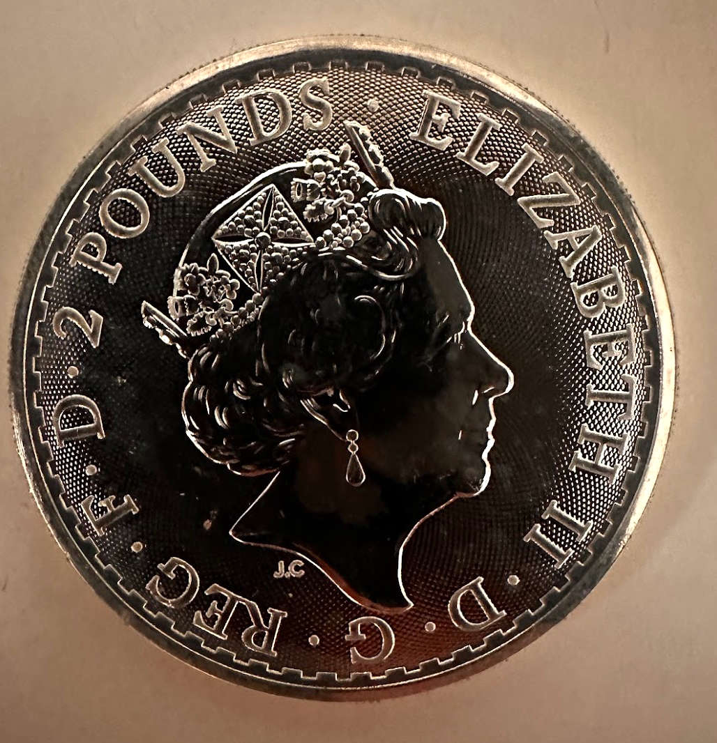 1 oz silver Britannia