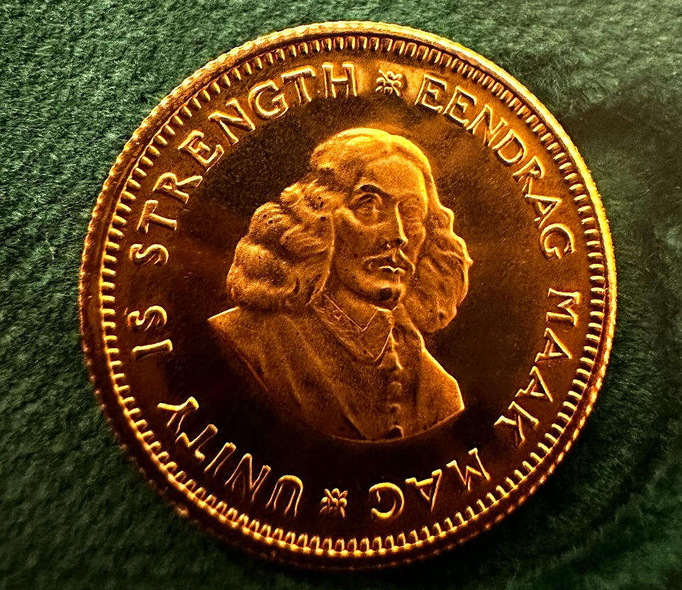 1978 Gold R1 Proof Coin  SA Gold Coin Series  Sold Separately