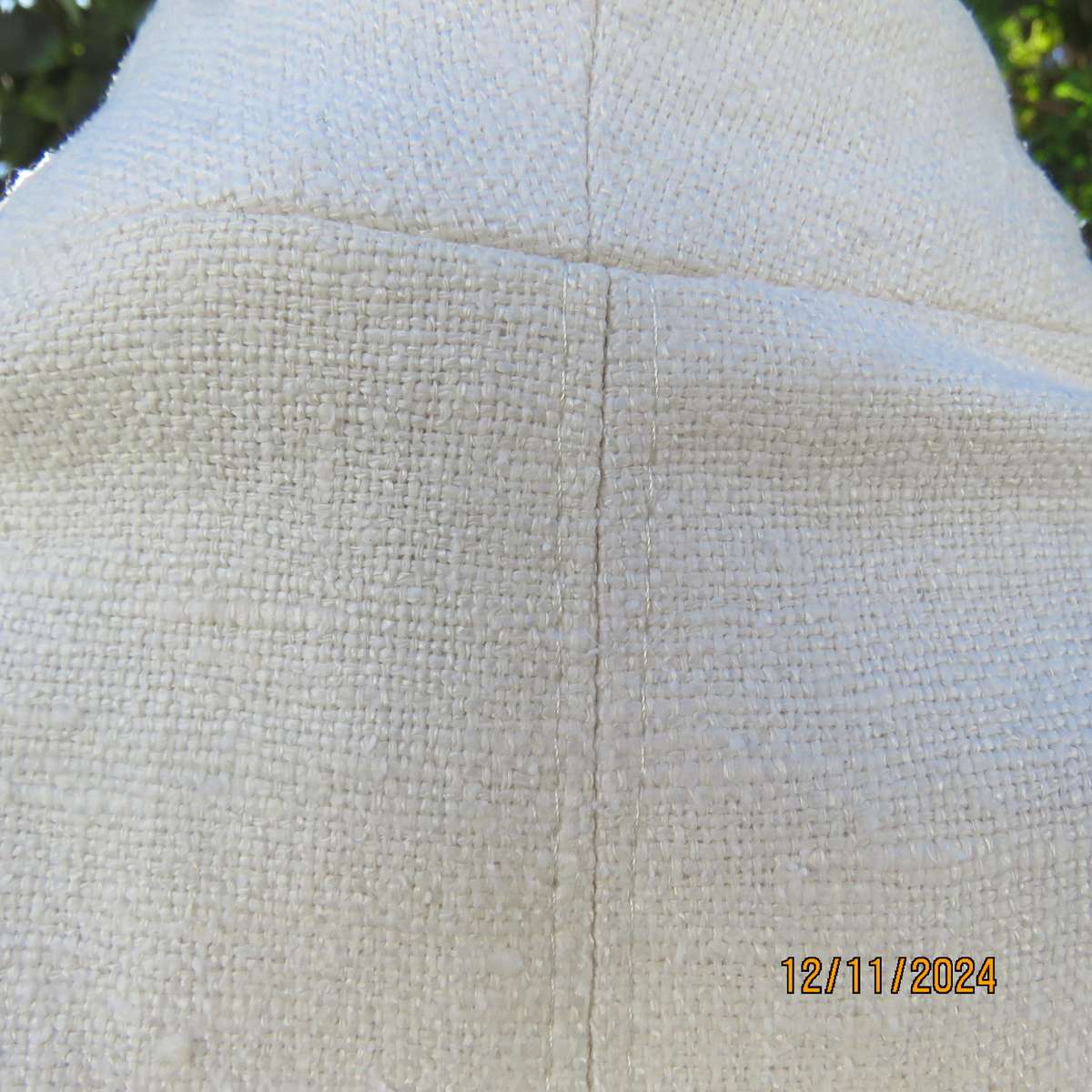Amazing rich cream wool/poly sleeveless top/waistcoat by NADA Istanbul.Size 36. Brand new con