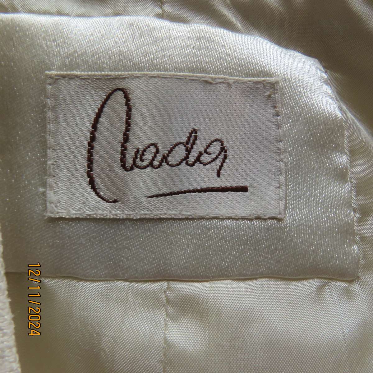 Amazing rich cream wool/poly sleeveless top/waistcoat by NADA Istanbul.Size 36. Brand new con