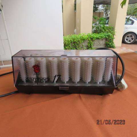 Carmen 17 Hot Rollers Denmark Made - Hygienic & Well Maintained