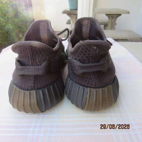 Adidas Yeezy Boost Static Sneakers Grey-Black Size 8.5
