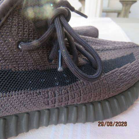 Adidas Yeezy Boost Static Sneakers Grey-Black Size 8.5