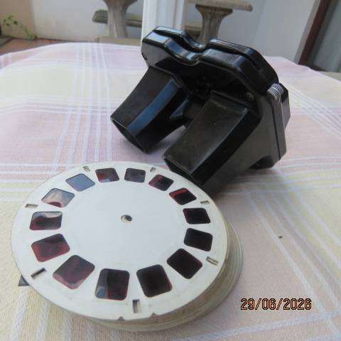 Sawyer's Viewmaster in Black with 15 Reels including Disney Reels