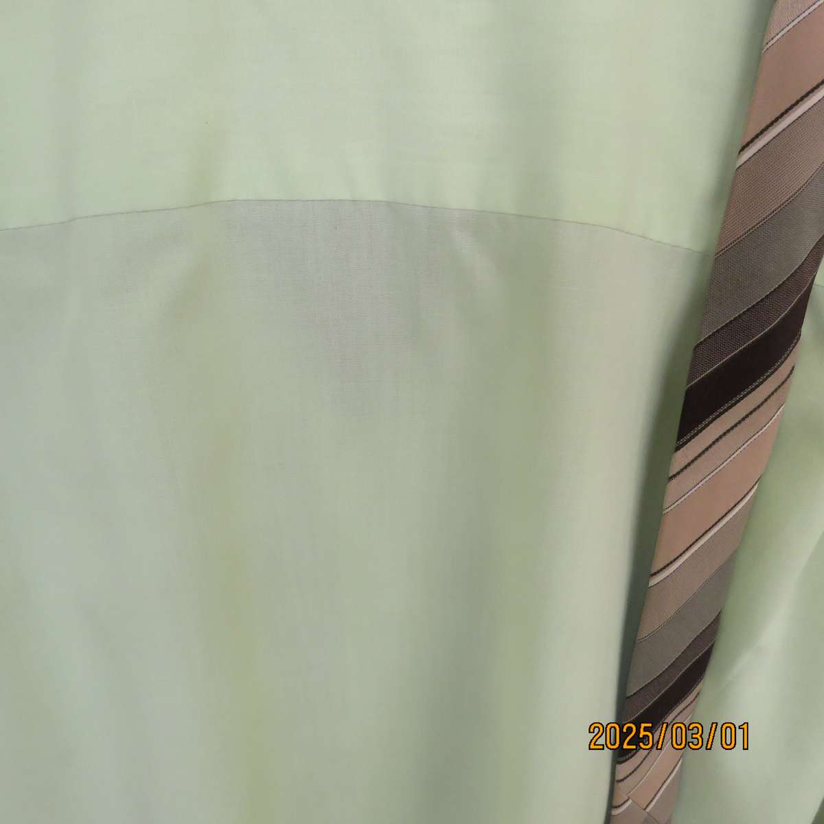 STATURE cool mint green short sleeve shirt size XL. For casual or smart wear. Free matching tie.
