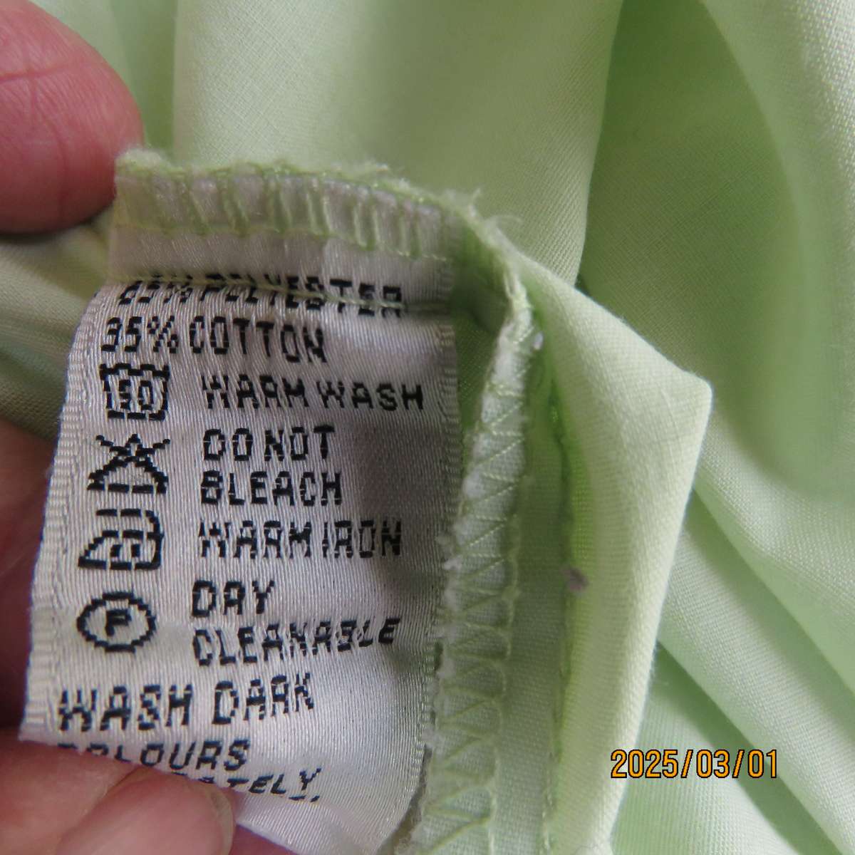 STATURE cool mint green short sleeve shirt size XL. For casual or smart wear. Free matching tie.