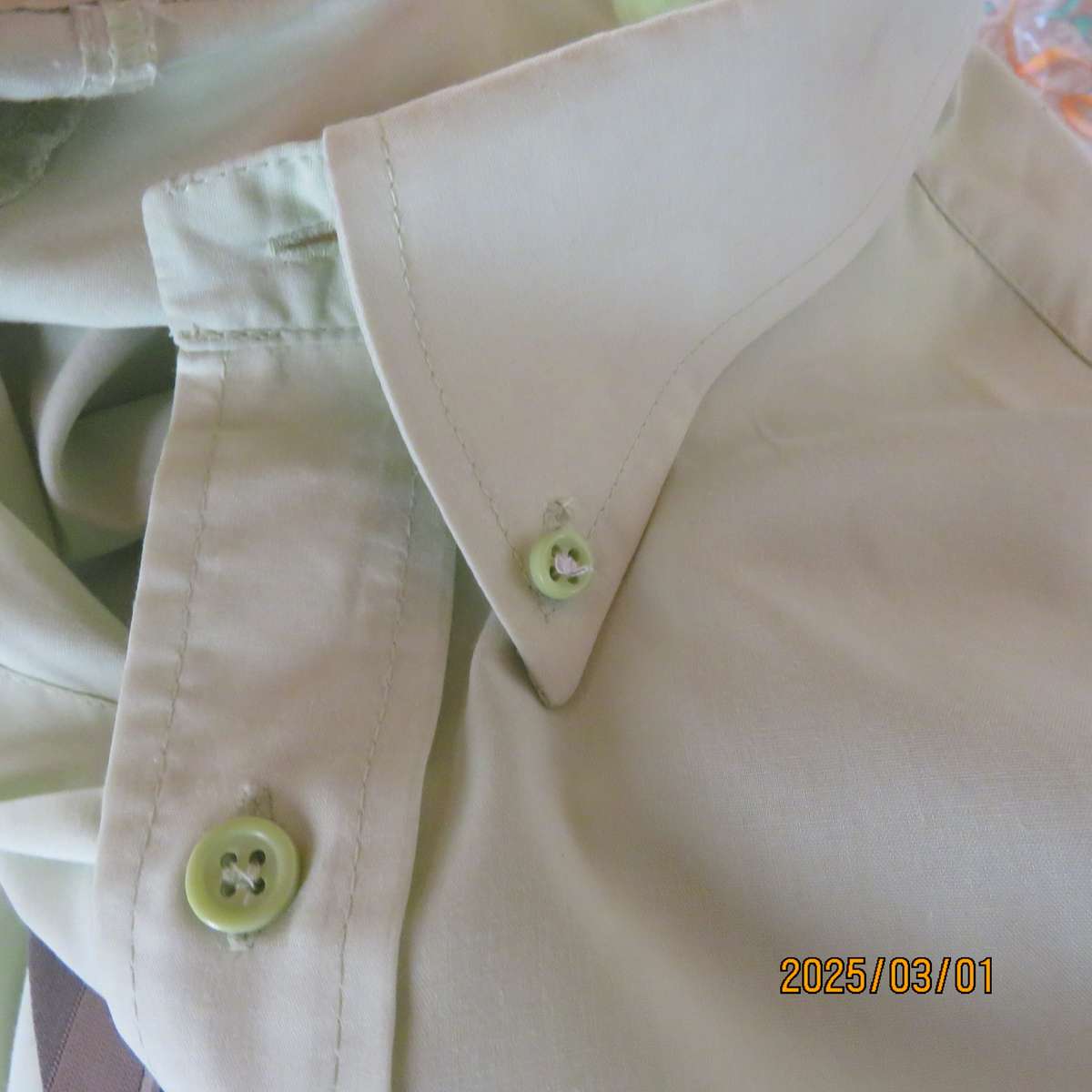STATURE cool mint green short sleeve shirt size XL. For casual or smart wear. Free matching tie.