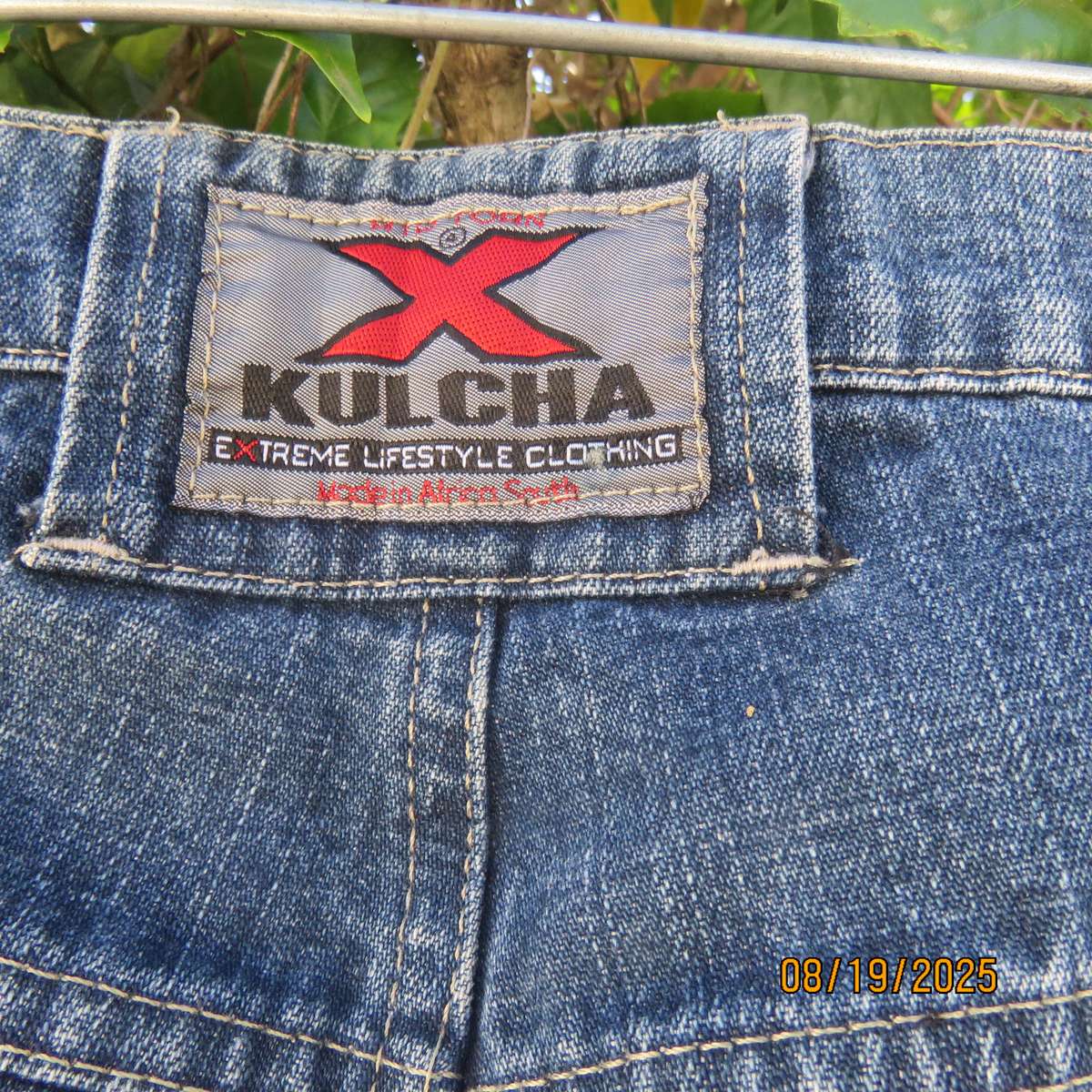 XKULCHA Dakar motorcycle blue denim jeans size 38. For extreme lifestyle.