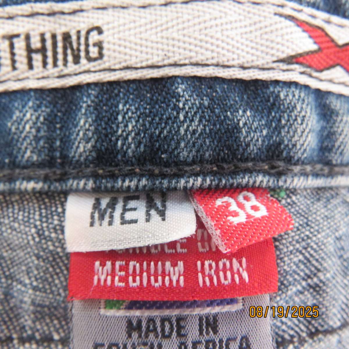 XKULCHA Dakar motorcycle blue denim jeans size 38. For extreme lifestyle.