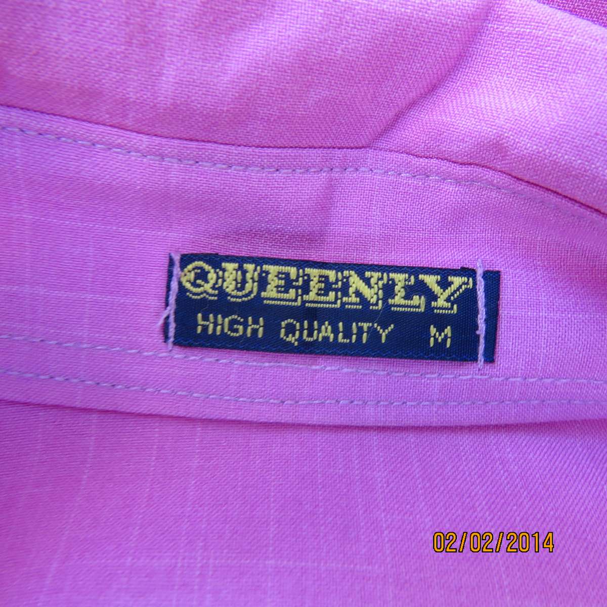High quality QUEENLY violet colour short sleeve top. With butterfly embroidery.Size 40. As new.
