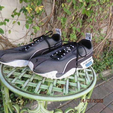 Puma Men's H.ST.20 Sneakers Black Breathable Textile Upper LQDCELL Cushions Size 9