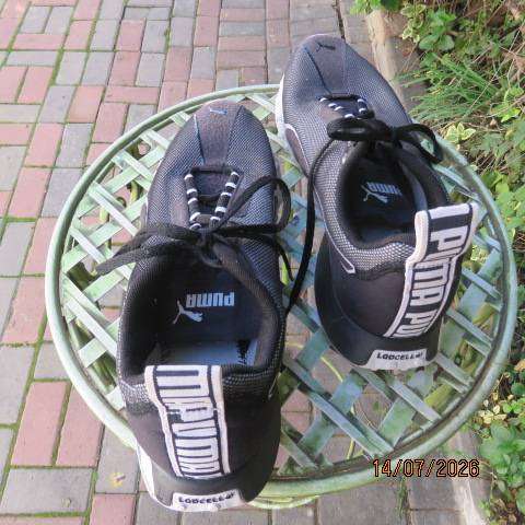 Puma Men's H.ST.20 Sneakers Black Breathable Textile Upper LQDCELL Cushions Size 9