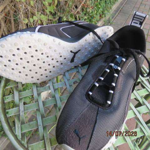 Puma Men's H.ST.20 Sneakers Black Breathable Textile Upper LQDCELL Cushions Size 9