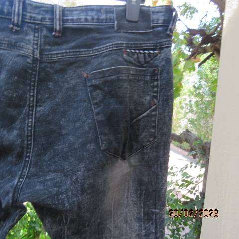 PYREX men's blue colour washed denim jeans skinny fit size 40