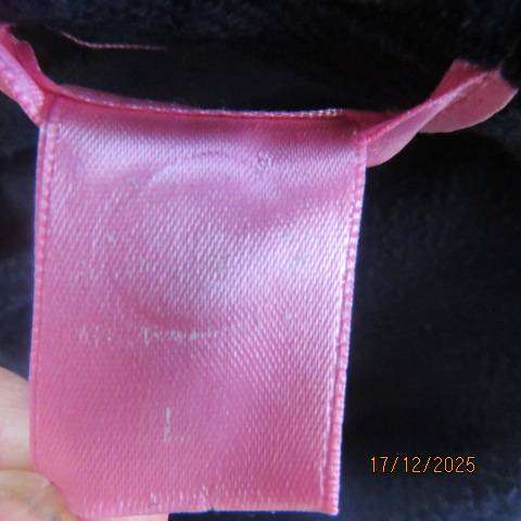 Navy velvet stretch 2 pc pants and hooded zip-up jacket in size 36.