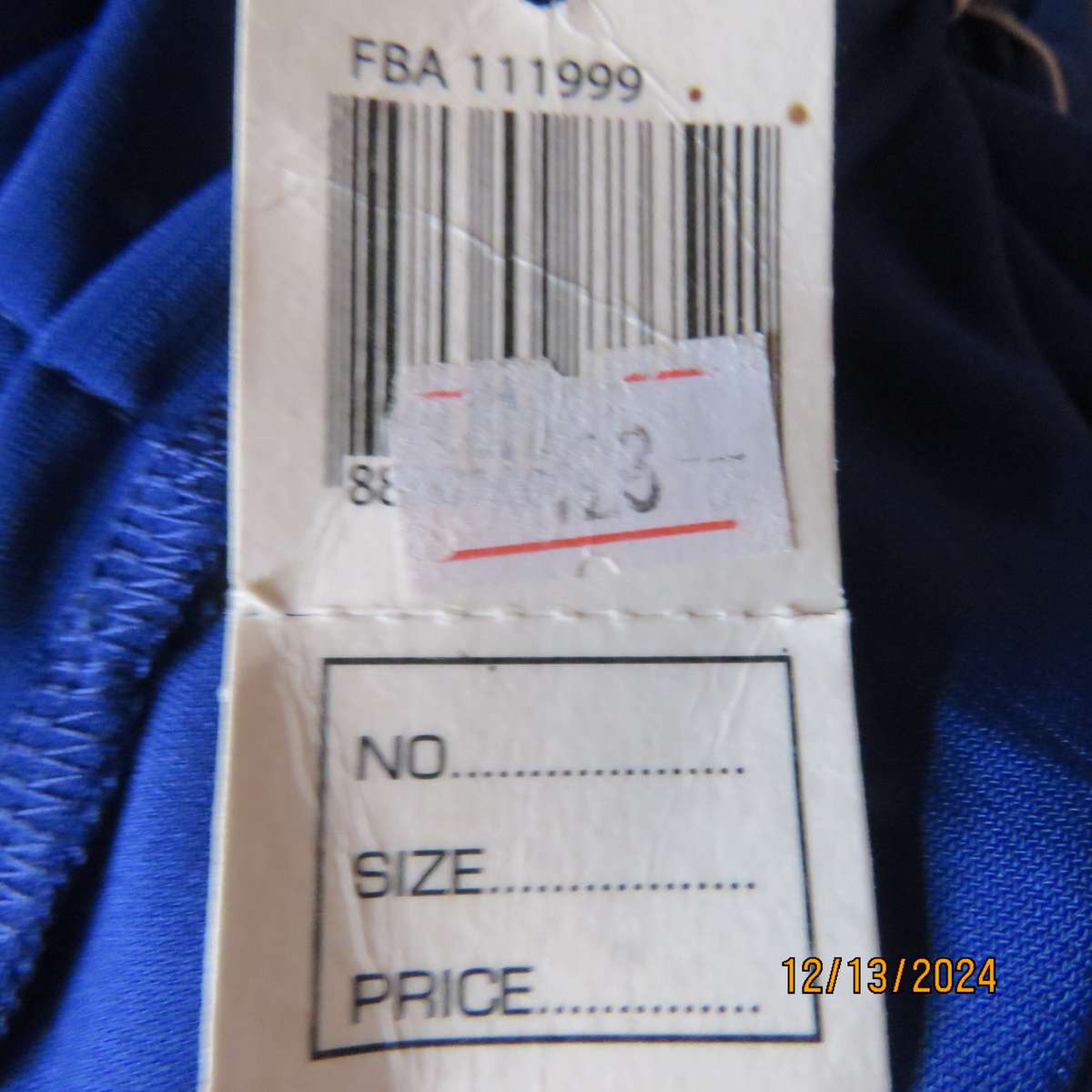 Stunning royal blue stretch polyester bodycon halter neck evening dress.Vertical elasticated.Size 34