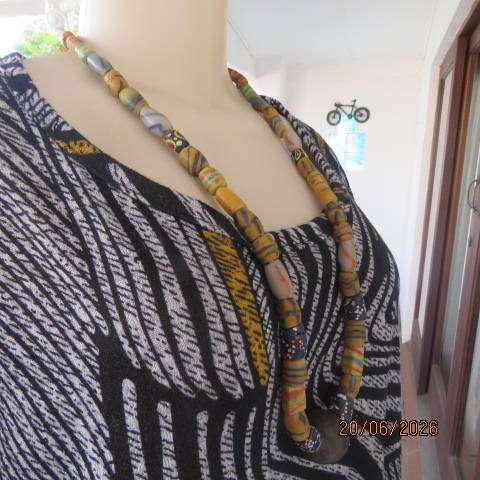 Judy's Pride warm poly-viscose geometric print stretch slip-over dress size 44