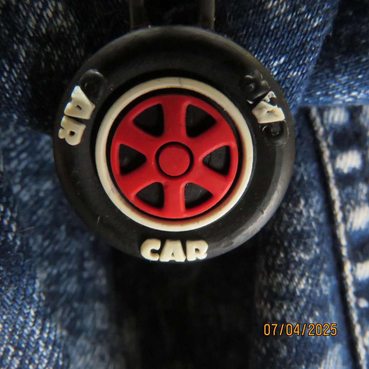 Fashion blue denim with wash out look denim polycotton stretch dress size 36.