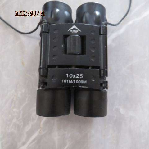 K-Way 10x25 binoculars for hiking and bird watching, 101M/1000M