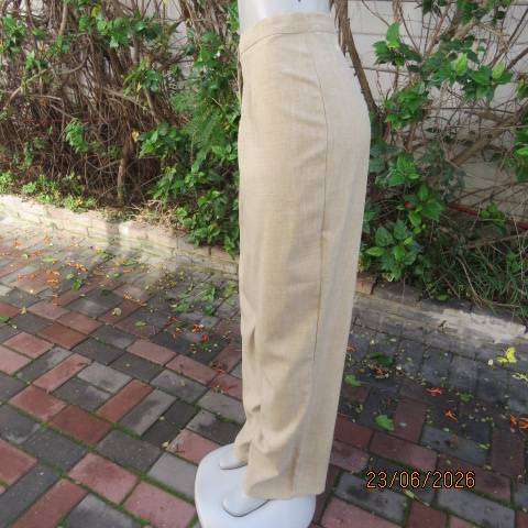 JUDY'S Pride mottled 2-piece pant suit with long button-down jacket and dress pants, size 46
