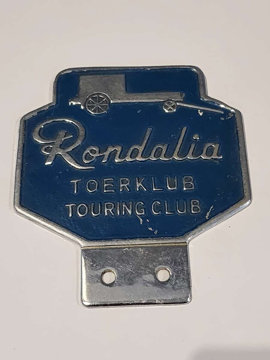 Rondalia Touring Club car badges x 3