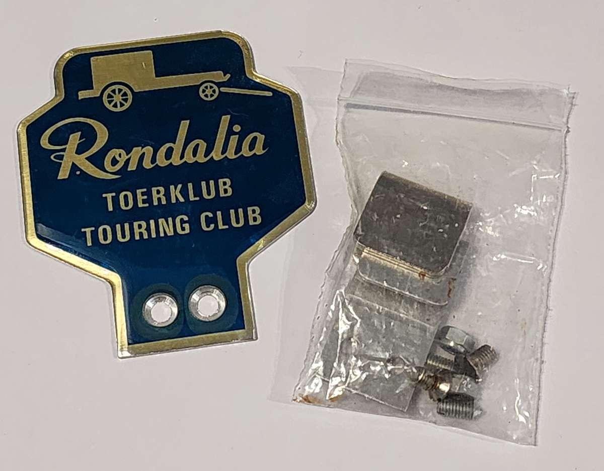 Rondalia Touring Club car badges x 3