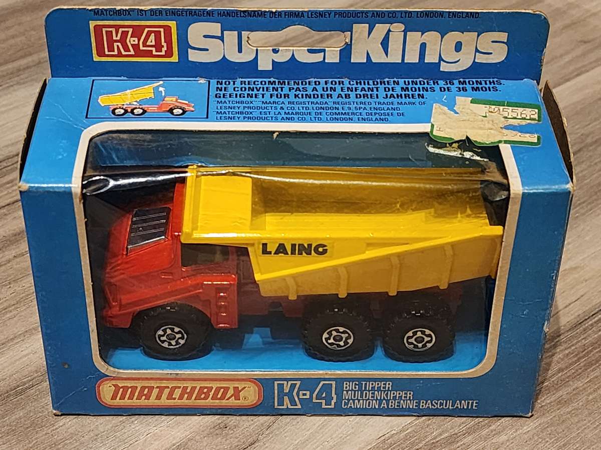 Matchbox Super Kings K-4 Big Tipper (New)
