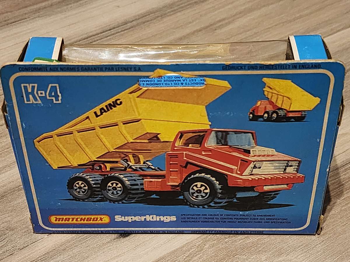 Matchbox Super Kings K-4 Big Tipper (New)