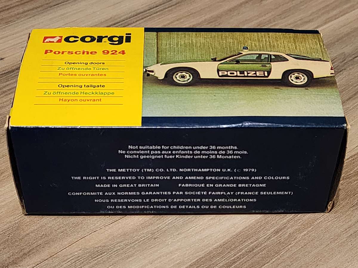 CORGI 430 PORCHE 924